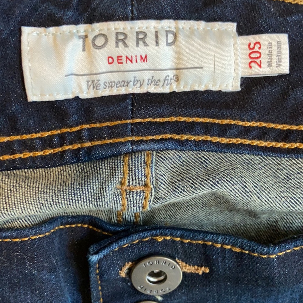 Brand New Torrid Dark Blue Denim Jeans 20S - Picture 4 of 5